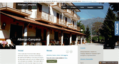 Desktop Screenshot of albergocampana.com